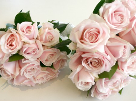 pink rose bouquets