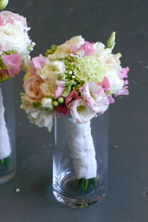 a bridesmaid's bouquet