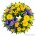 yellow-purple-floral-wreath-round