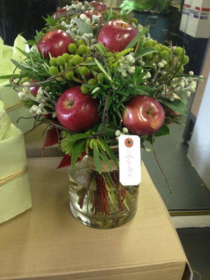 parkwood florist apple bouquet