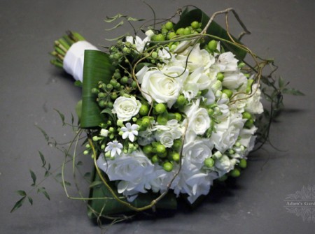 gold coast white wild bridal bouquet