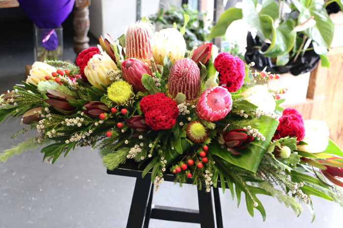 long native flower arrangement