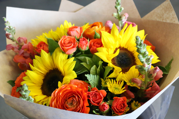 sunflower bouquet