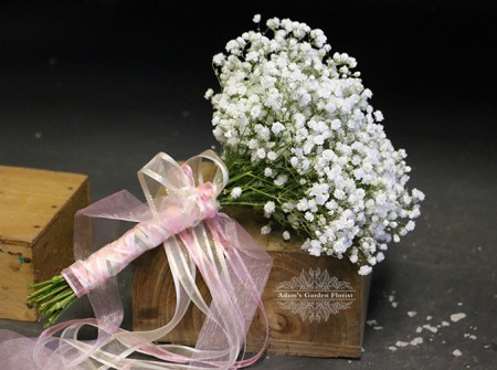 baby's breath bouquet gold coast parkwood florist wedding