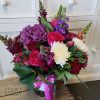 bouquet in a vase, jewel tones. Gold Coast flower delivery