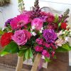 Lovely Floral arrangement, warm pink tones, for Gold Coast delivery