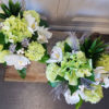 Silk floral arrangement from Parkwood Florist