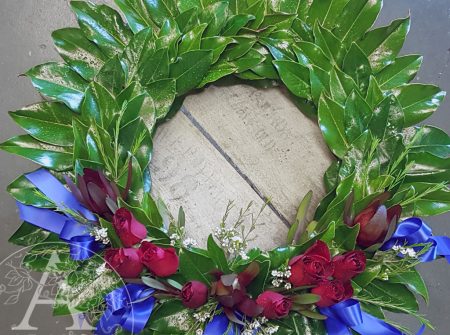 Southport Florist memorial wreath