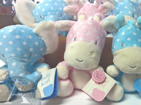 baby soft toy giraffe elephant Gold Coast florist