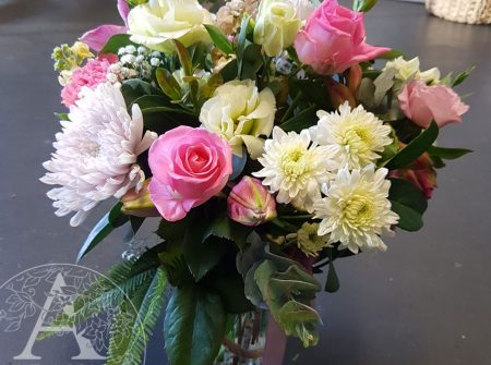 Bouquet-in-Vase floral delivery Gold Coast