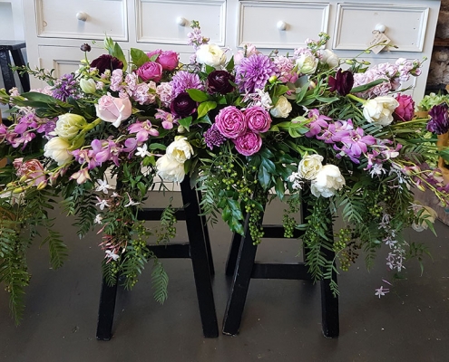 gold coast florist arbour table flowers